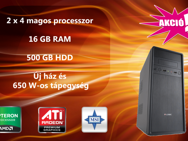 Opteron - 8 mag, 16 GB - 2. kép