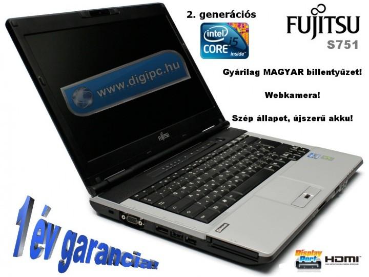 Fujitsu LifeBook S751 - 1. kép