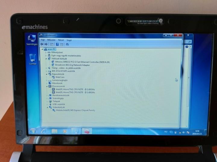 Acer eM250 netbook - 3. kép