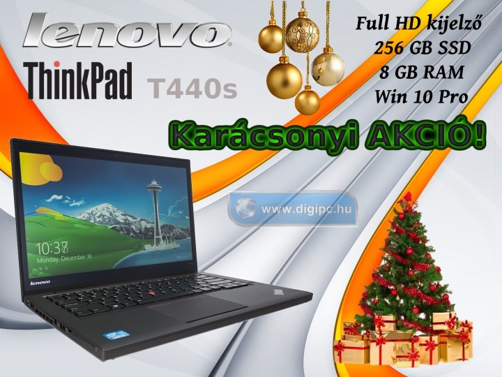 Lenovo ThinkPad T440s - DIGIPC.hu